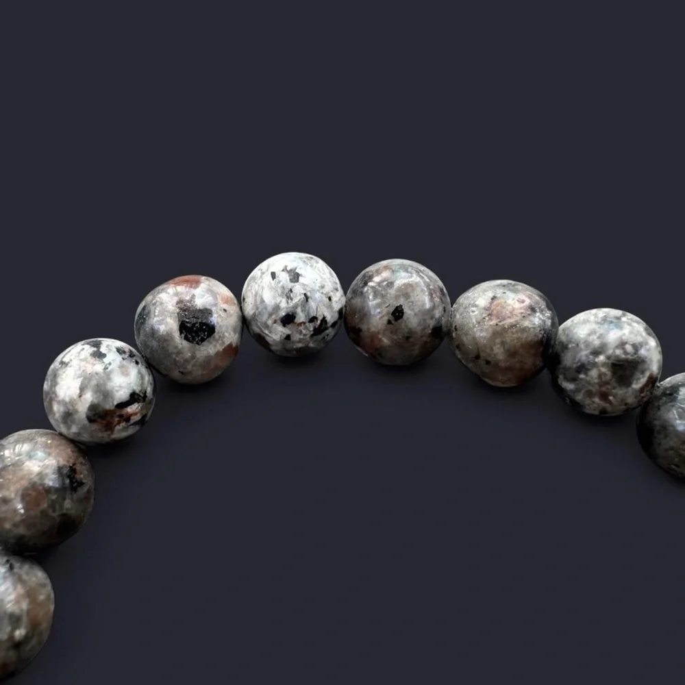 Yooperlite Gemstone Bead Bracelet 8mm